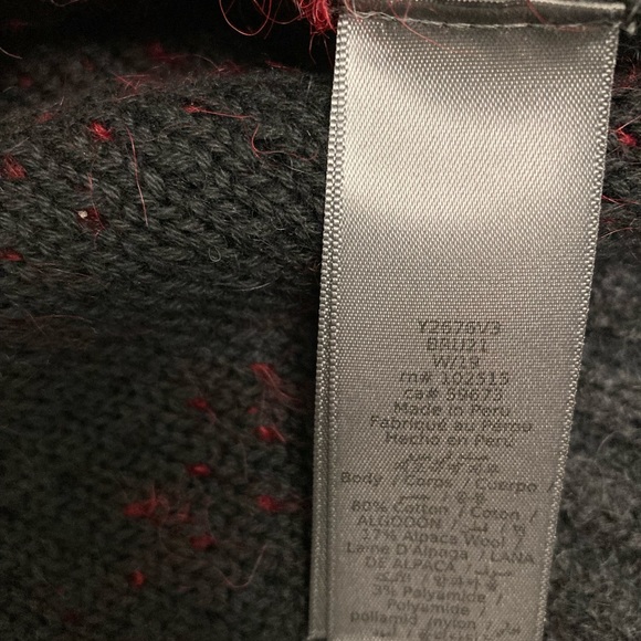 John Varvatos JACQUARD STRIPE SWEATER. Size small. $548 - Picture 8 of 9